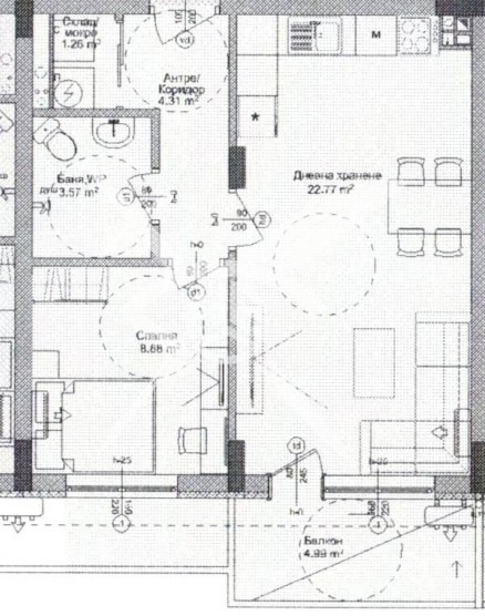 Продава 2-СТАЕН, гр. Айтос, област Бургас, снимка 1 - Aпартаменти - 46865468