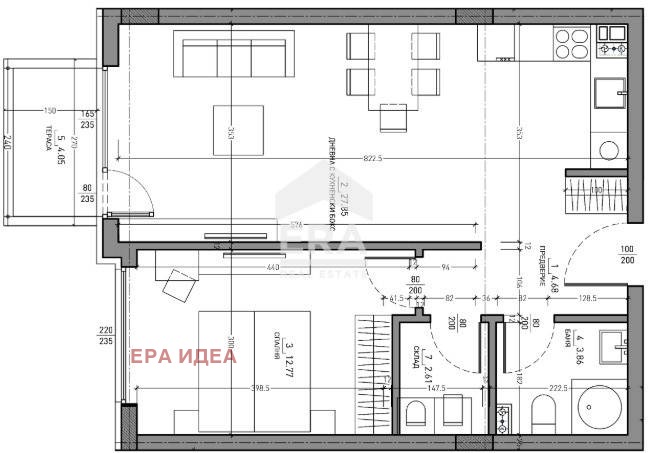 Продава 2-СТАЕН, гр. София, Малинова долина, снимка 4 - Апартаменти - 54448187