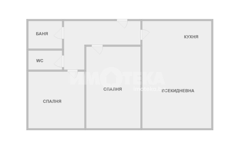 Te koop  2 slaapkamers Varna , Pobeda , 65 m² | 74758284 - afbeelding [4]