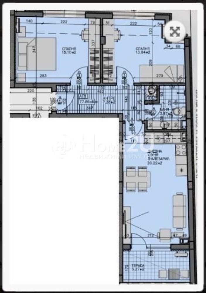 Продава 3-СТАЕН, гр. Бургас, Зорница, снимка 3 - Апартаменти - 54427111