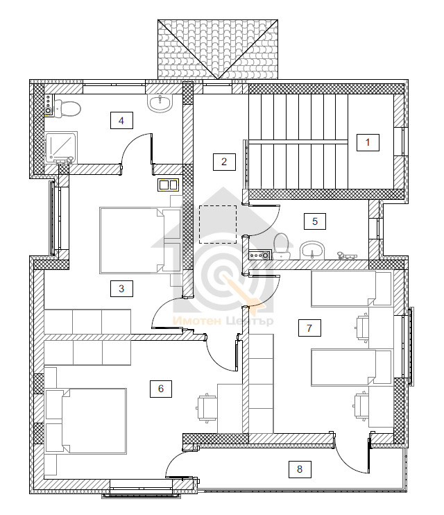 Продава КЪЩА, гр. Перник, Байкушева махала, снимка 4 - Къщи - 52064520