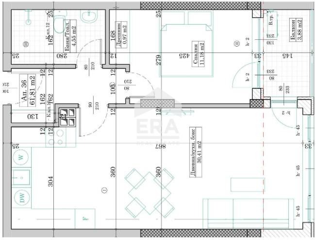 Продава 2-СТАЕН, гр. Варна, Левски 1, снимка 10 - Апартаменти - 55050204