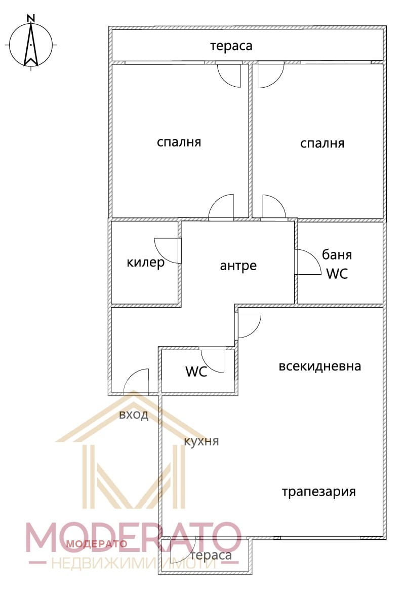 Продава 3-СТАЕН, гр. Бургас, Център, снимка 17 - Апартаменти - 56459987