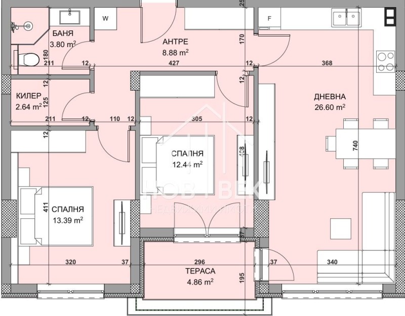 Te koop  2 slaapkamers Varna , Vladislav Varnentsjik 2 , 97 m² | 81604997 - afbeelding [3]