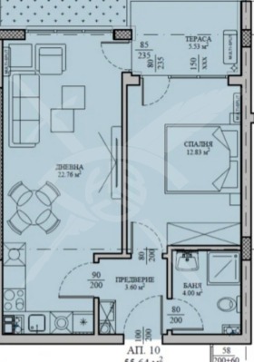 2-СТАЕН, 70 m2
