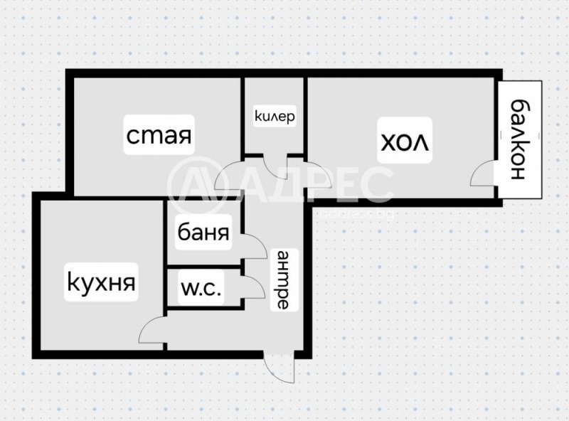 Продава 2-СТАЕН, гр. София, Свобода, снимка 3 - Aпартаменти - 47599740