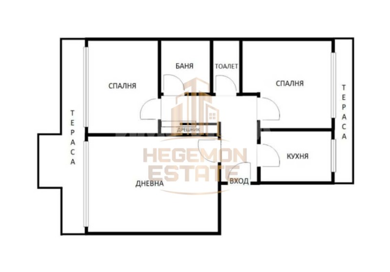 Продава 4-СТАЕН, гр. Варна, Чайка, снимка 11 - Апартаменти - 53437196