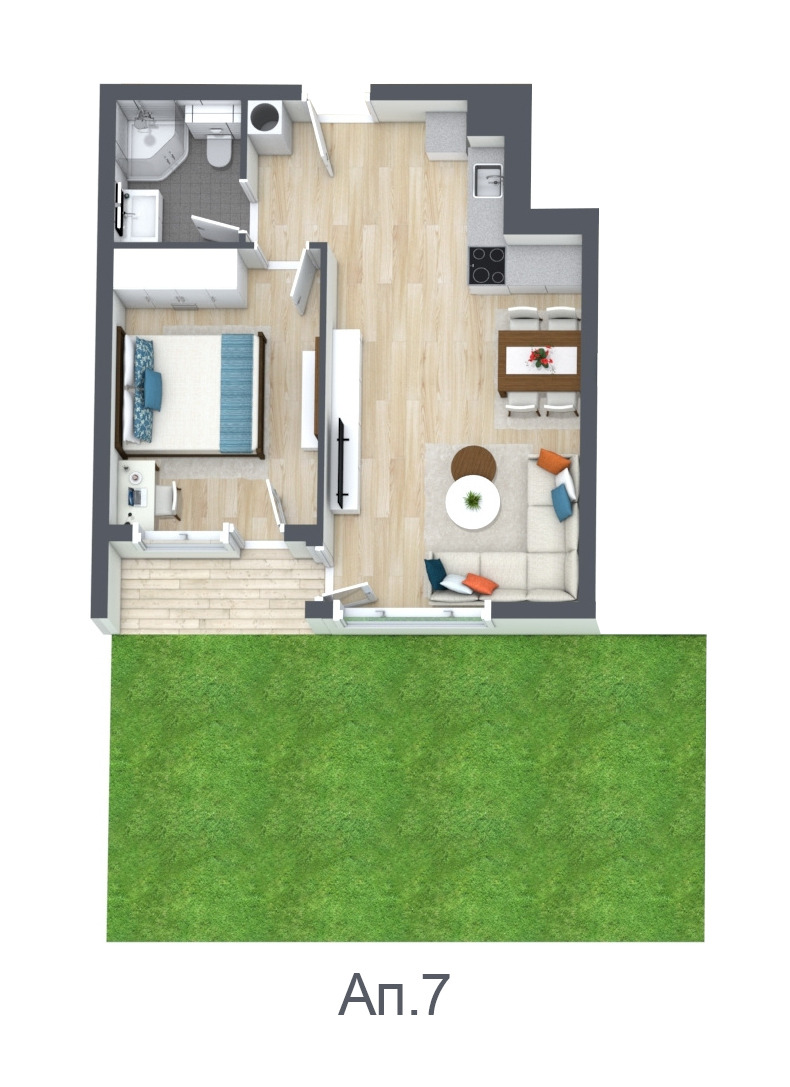Продава  2-стаен град София , Малинова долина , 103 кв.м | 86973289 - изображение [2]