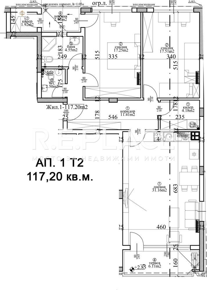 Продава 3-СТАЕН, гр. Варна, Център, снимка 1 - Aпартаменти - 48895312