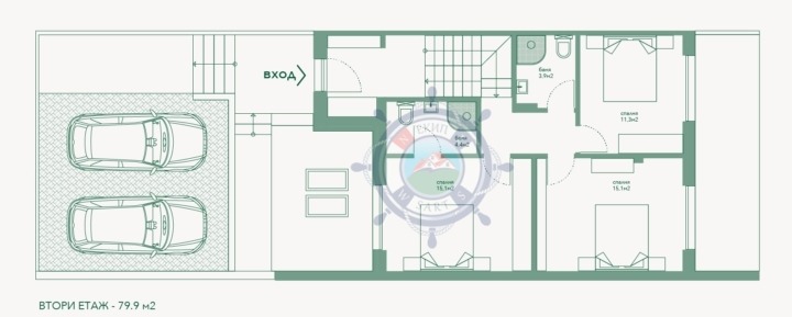 Продава КЪЩА, гр. Варна, Аспарухово, снимка 3 - Къщи - 55847457