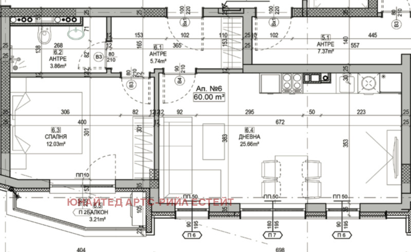 Продава 2-СТАЕН, гр. София, Кръстова вада, снимка 3 - Апартаменти - 52220776