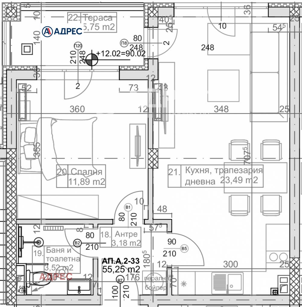Продава 2-СТАЕН, гр. Варна, к.к. Слънчев ден, снимка 2 - Апартаменти - 54820370