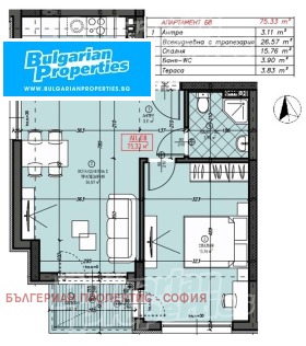 2-стаен град София, Левски В 1