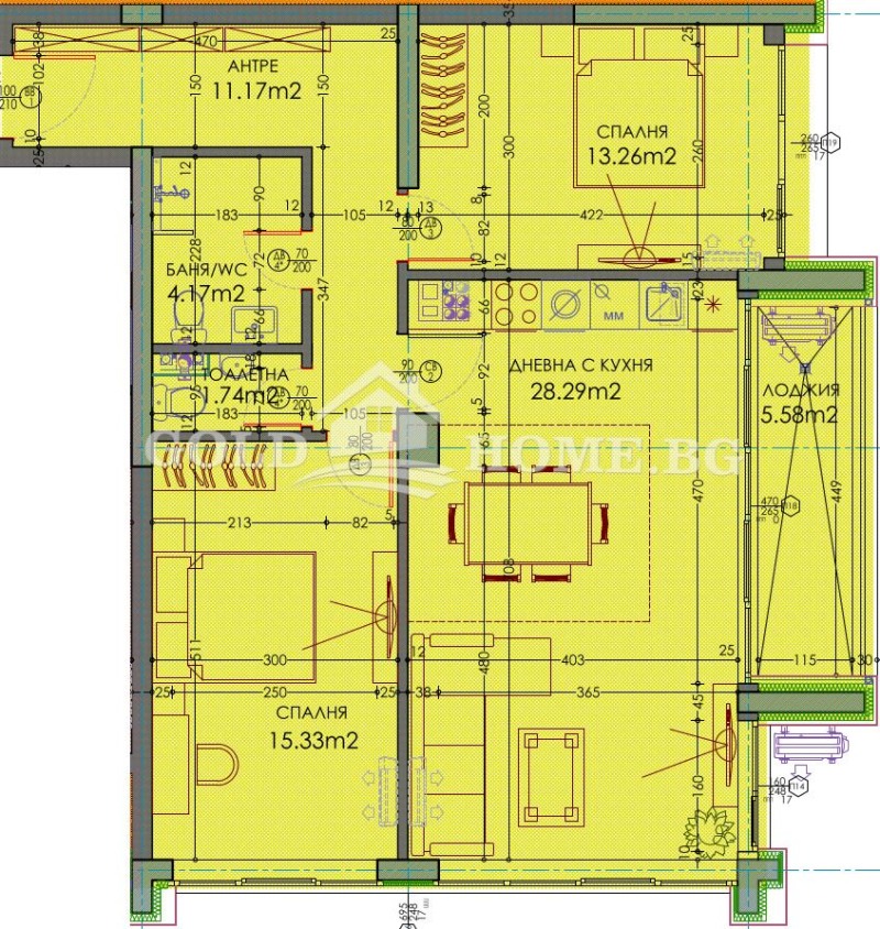 Продава 3-СТАЕН, гр. Пловдив, Тракия, снимка 3 - Aпартаменти - 48123813