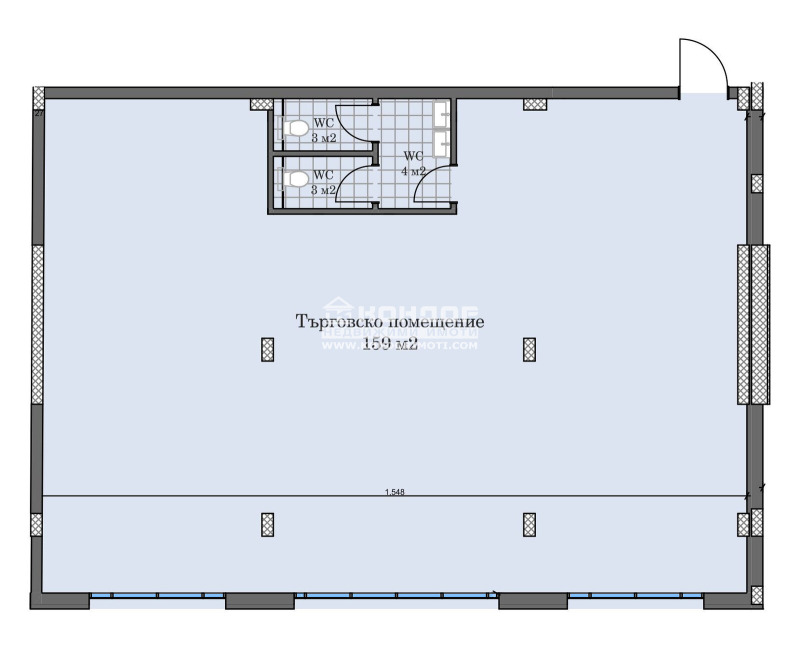 Продава  Офис, град Пловдив, Кършияка •  356 390 € • ID 37557987 — holmes.bg - [1] 