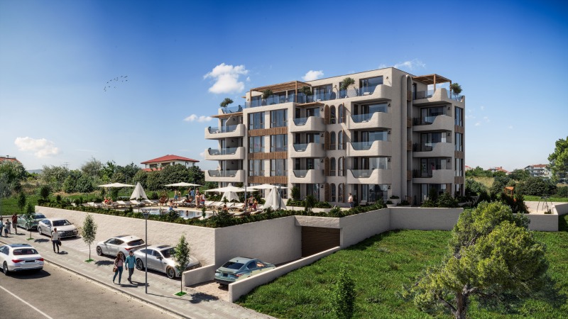 Myytävänä  1 makuuhuone Burgasin alue , Tšernomorets , 68 neliömetriä | 21340449 - kuva [5]