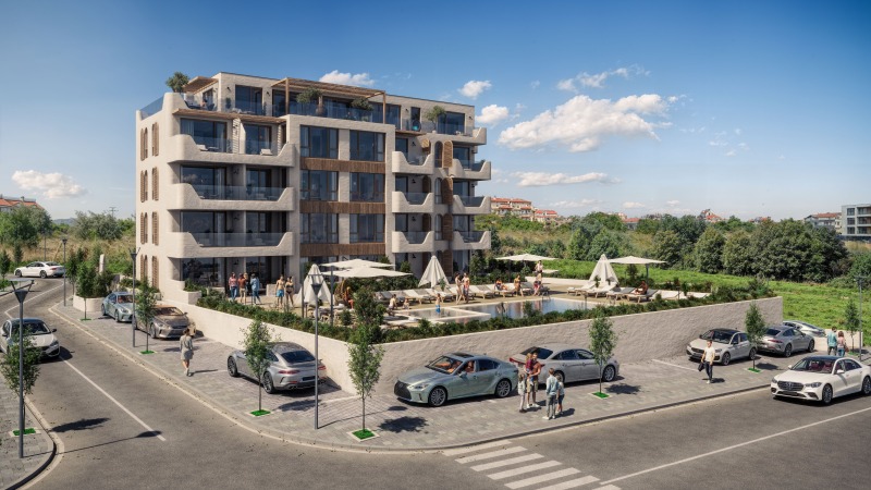 Myytävänä  1 makuuhuone Burgasin alue , Tšernomorets , 68 neliömetriä | 21340449 - kuva [3]