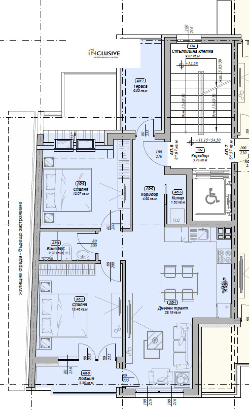 For Sale  2 bedroom Varna , Zimno kino Trakiya , 107 sq.m | 40131068 - image [2]
