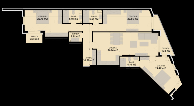 Продава  4-стаен град София , Овча купел 2 , 180 кв.м | 64810492 - изображение [4]