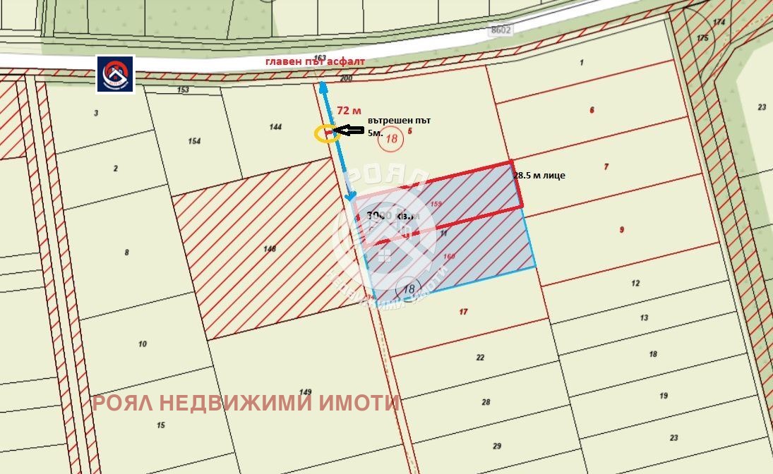 Продава ПАРЦЕЛ, с. Златитрап, област Пловдив, снимка 2 - Парцели - 53893572