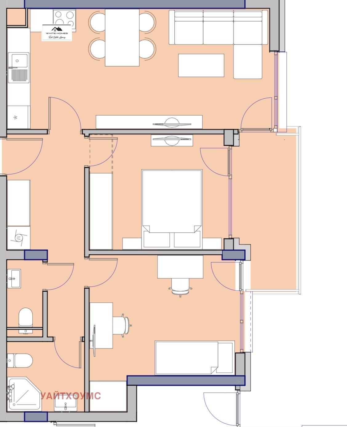 Продава 3-СТАЕН, гр. София, Малинова долина, снимка 10 - Апартаменти - 53871086