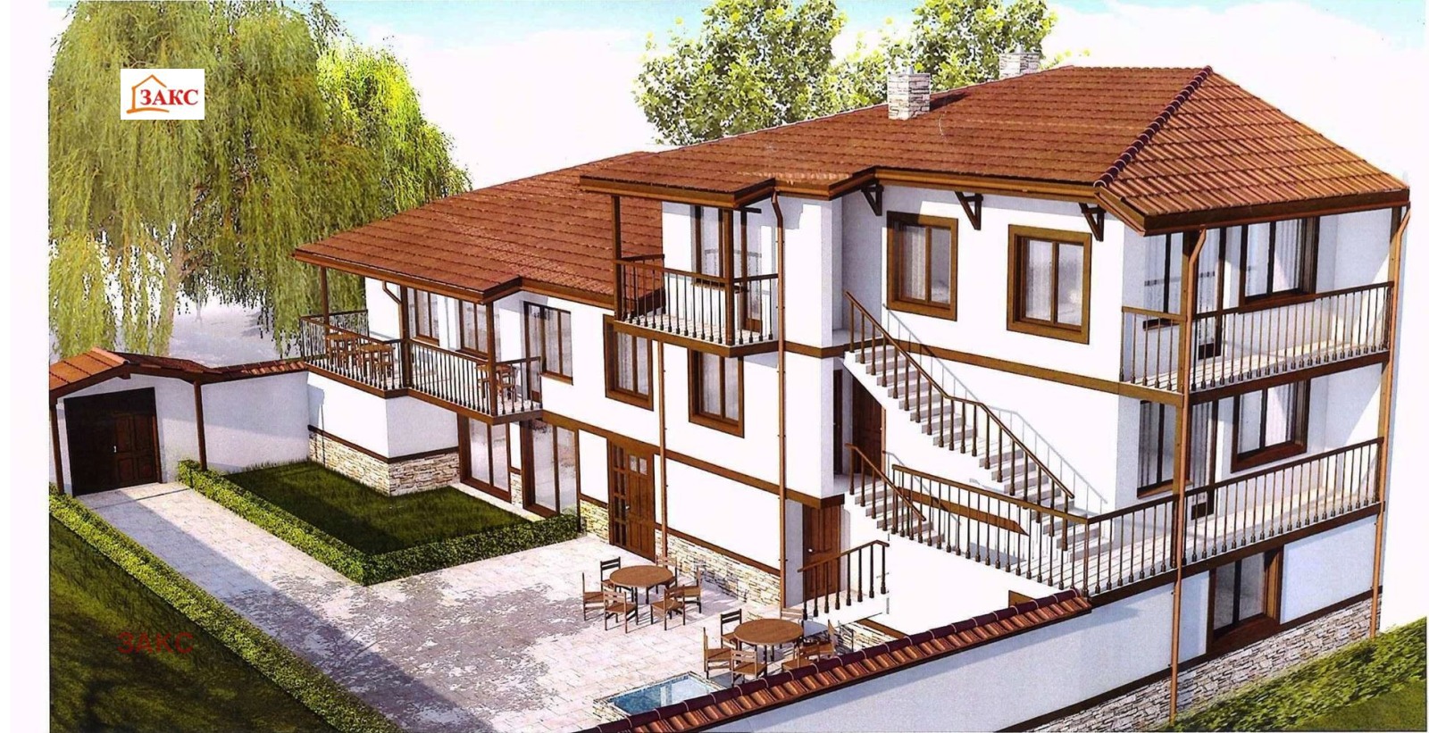 Продава ХОТЕЛ, с. Подкова, област Кърджали, снимка 2 - Хотели - 48186921