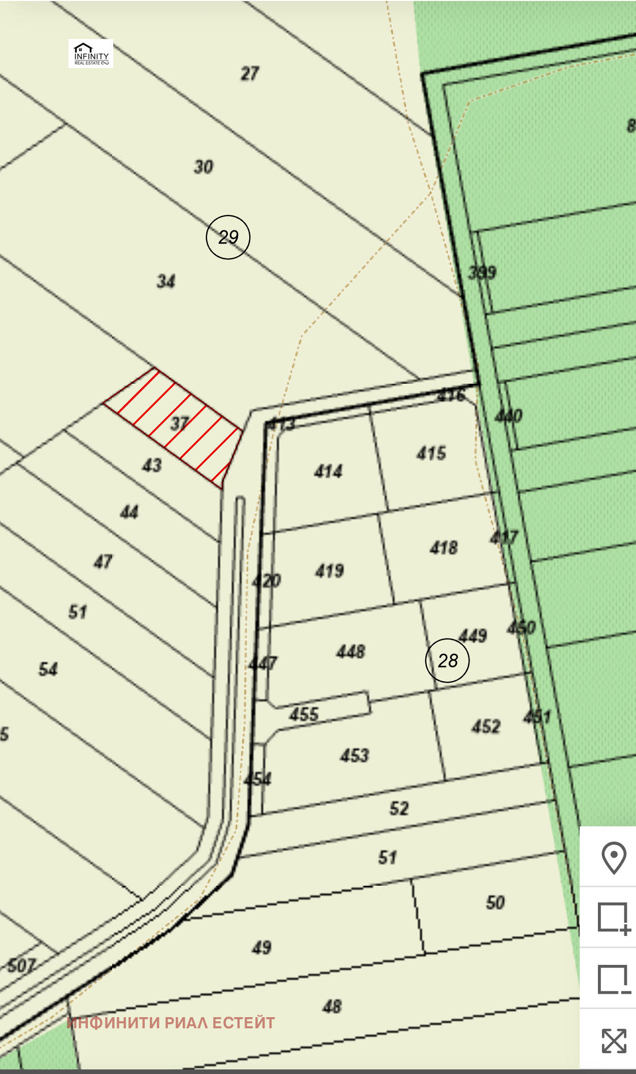 Продава ПАРЦЕЛ, с. Марково, област Пловдив