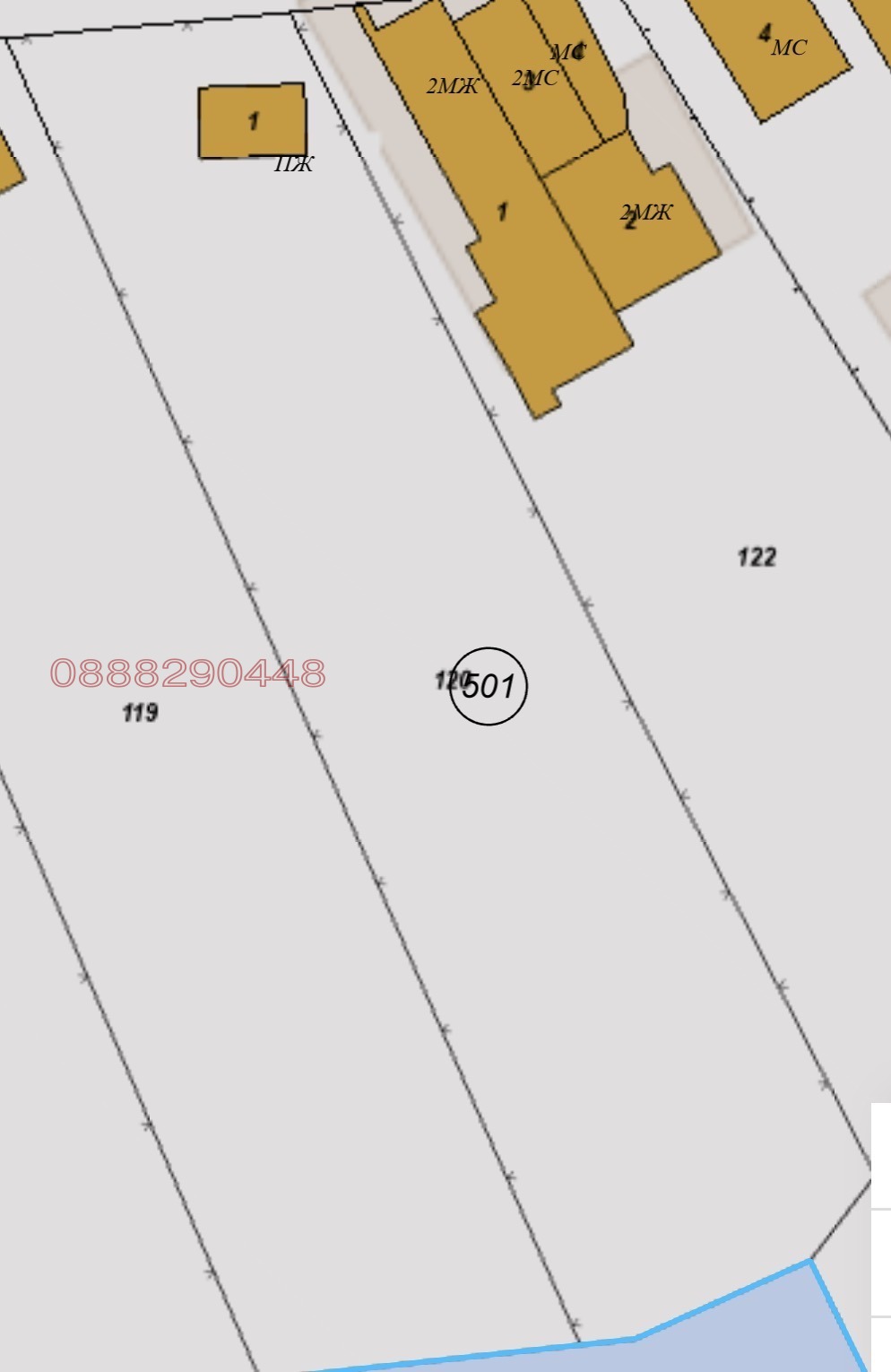 Продава ПАРЦЕЛ, с. Долище, област Варна, снимка 3 - Парцели - 54036616