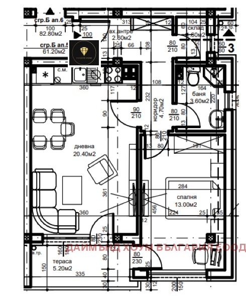 Продава 2-СТАЕН, гр. Пловдив, Беломорски, снимка 2 - Aпартаменти - 49431001