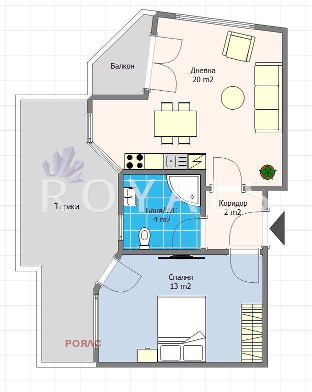 For Sale  1 bedroom Varna , Grand Mol , 79 sq.m | 83988494 - image [2]
