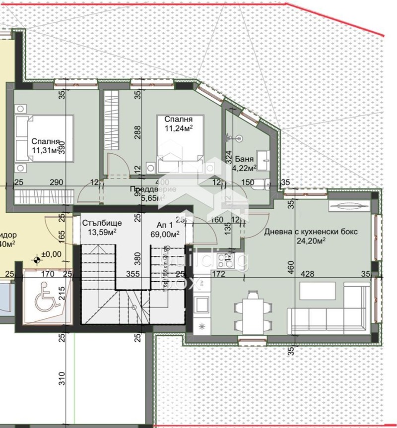Продава 3-СТАЕН, гр. София, Люлин - център, снимка 2 - Апартаменти - 53045878