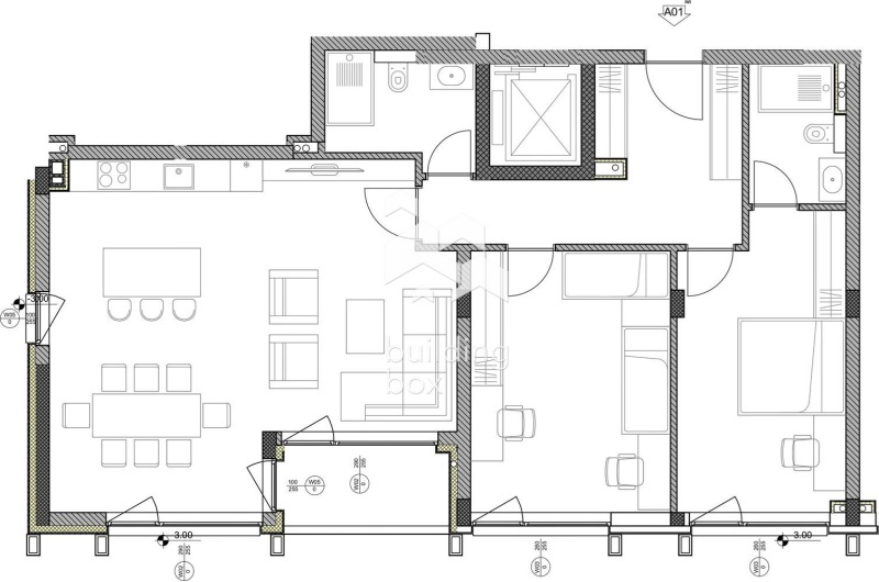 Продава 3-СТАЕН, гр. Варна, м-т Долна Трака, снимка 2 - Апартаменти - 53335210