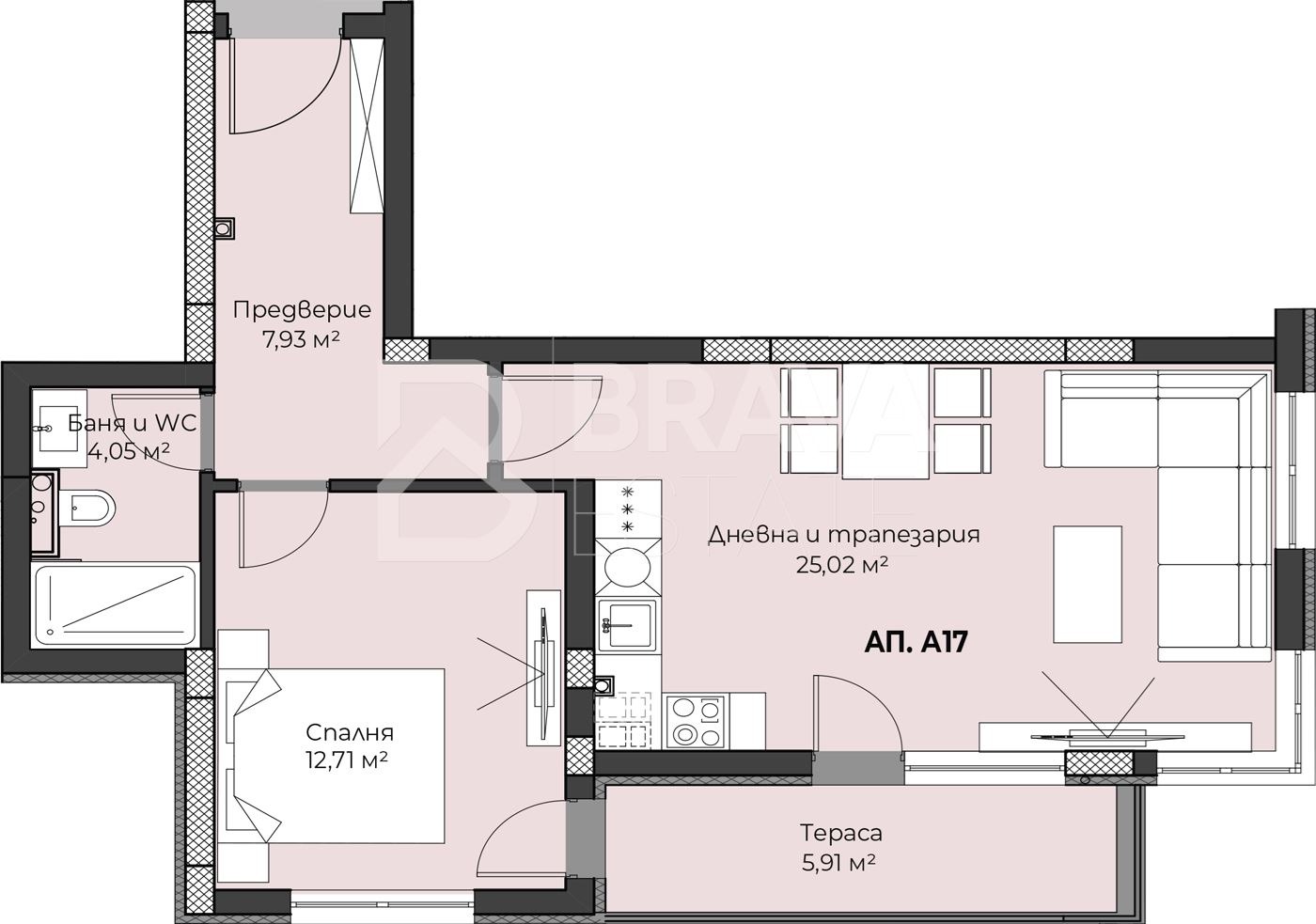 Продава 2-СТАЕН, гр. Пловдив, Христо Смирненски, снимка 2 - Апартаменти - 51485389