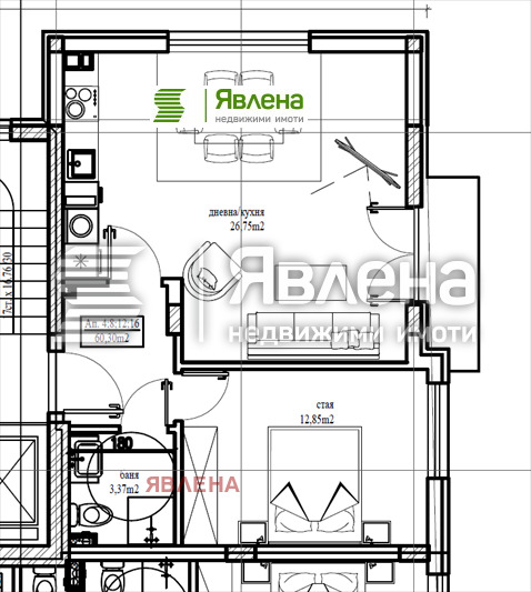Продава  2-стаен град София , Левски , 73 кв.м | 97832084 - изображение [3]