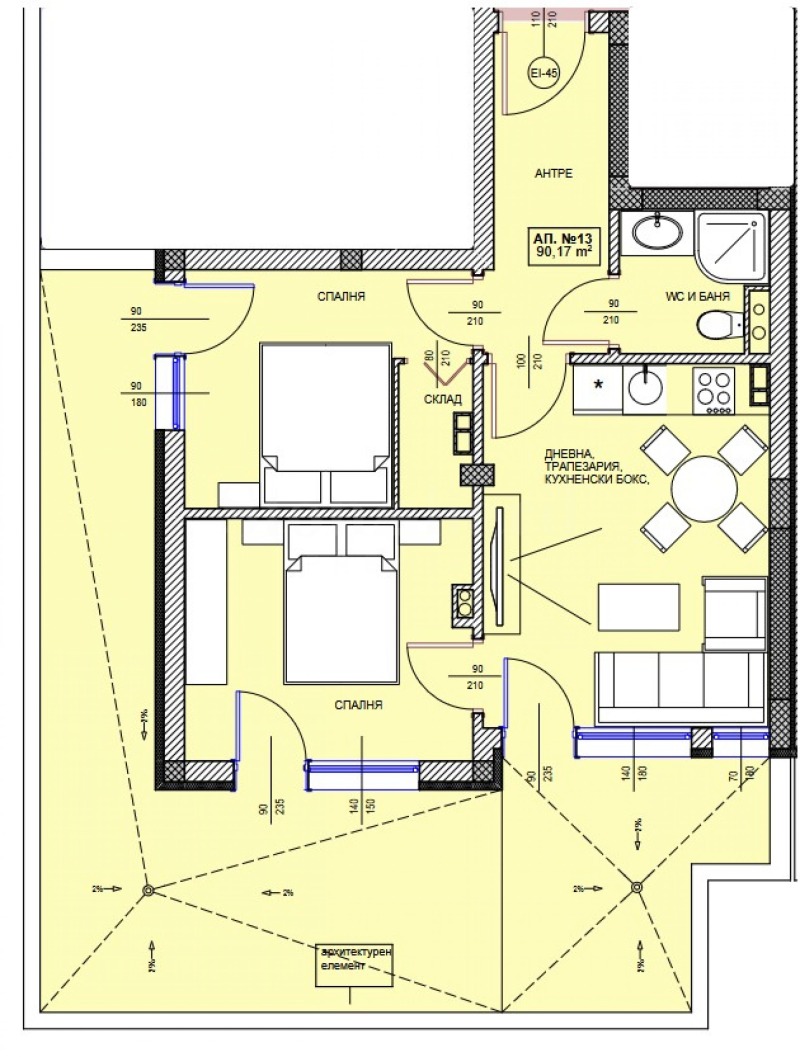 Продава 3-СТАЕН, гр. Поморие, област Бургас, снимка 2 - Апартаменти - 53130196