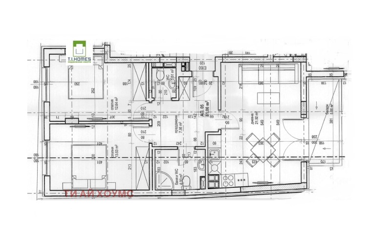 Продава 3-СТАЕН, гр. София, Банишора, снимка 3 - Апартаменти - 53280861