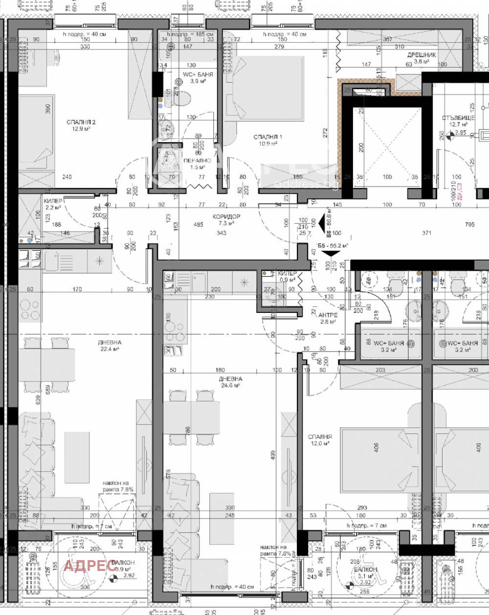 Продава 3-СТАЕН, гр. Варна, Владислав Варненчик 1, снимка 2 - Апартаменти - 54350731