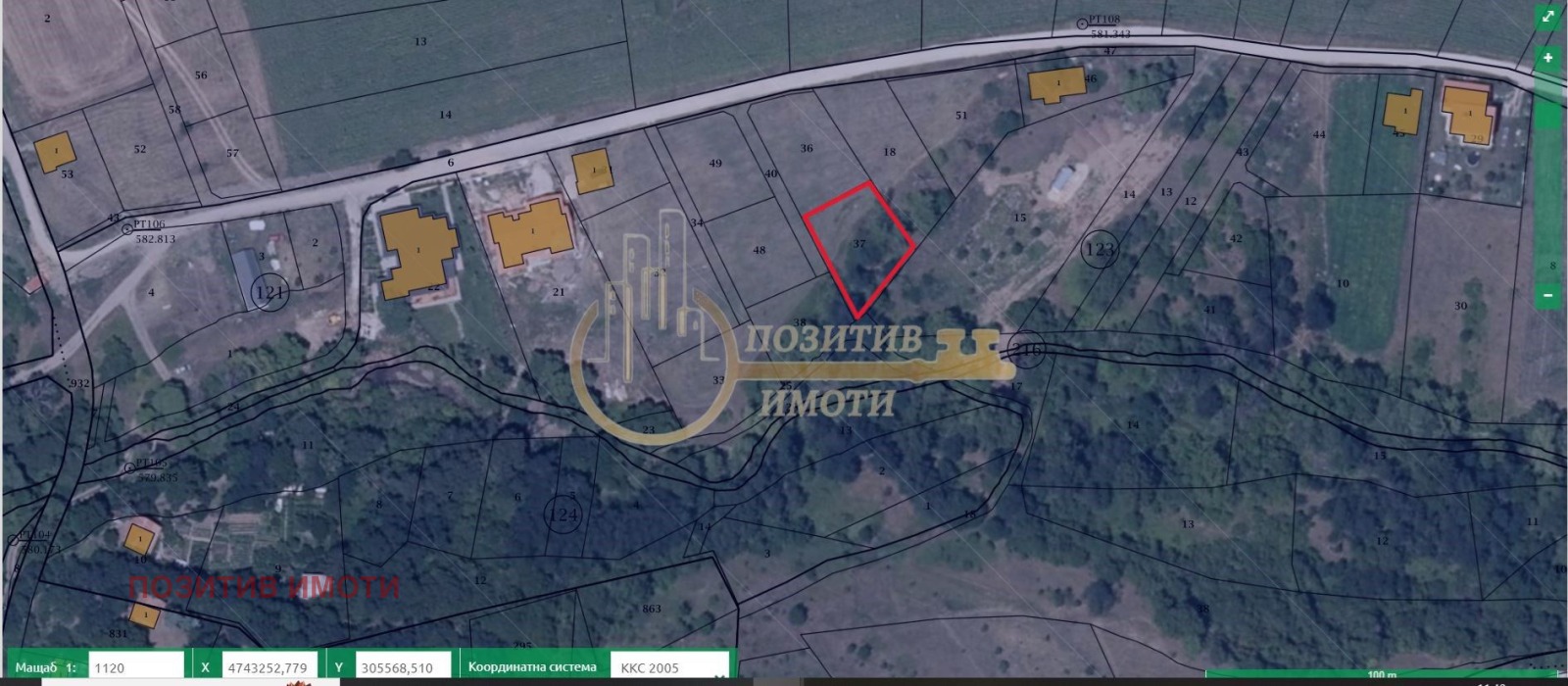 Продава ПАРЦЕЛ, с. Хераково, област София област, снимка 2 - Парцели - 46990719