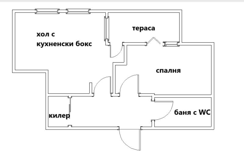 Продава 2-СТАЕН, гр. София, Редута, снимка 1 - Aпартаменти - 47423903