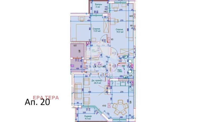 Продава 3-СТАЕН, гр. София, Банишора, снимка 4 - Апартаменти - 53390346