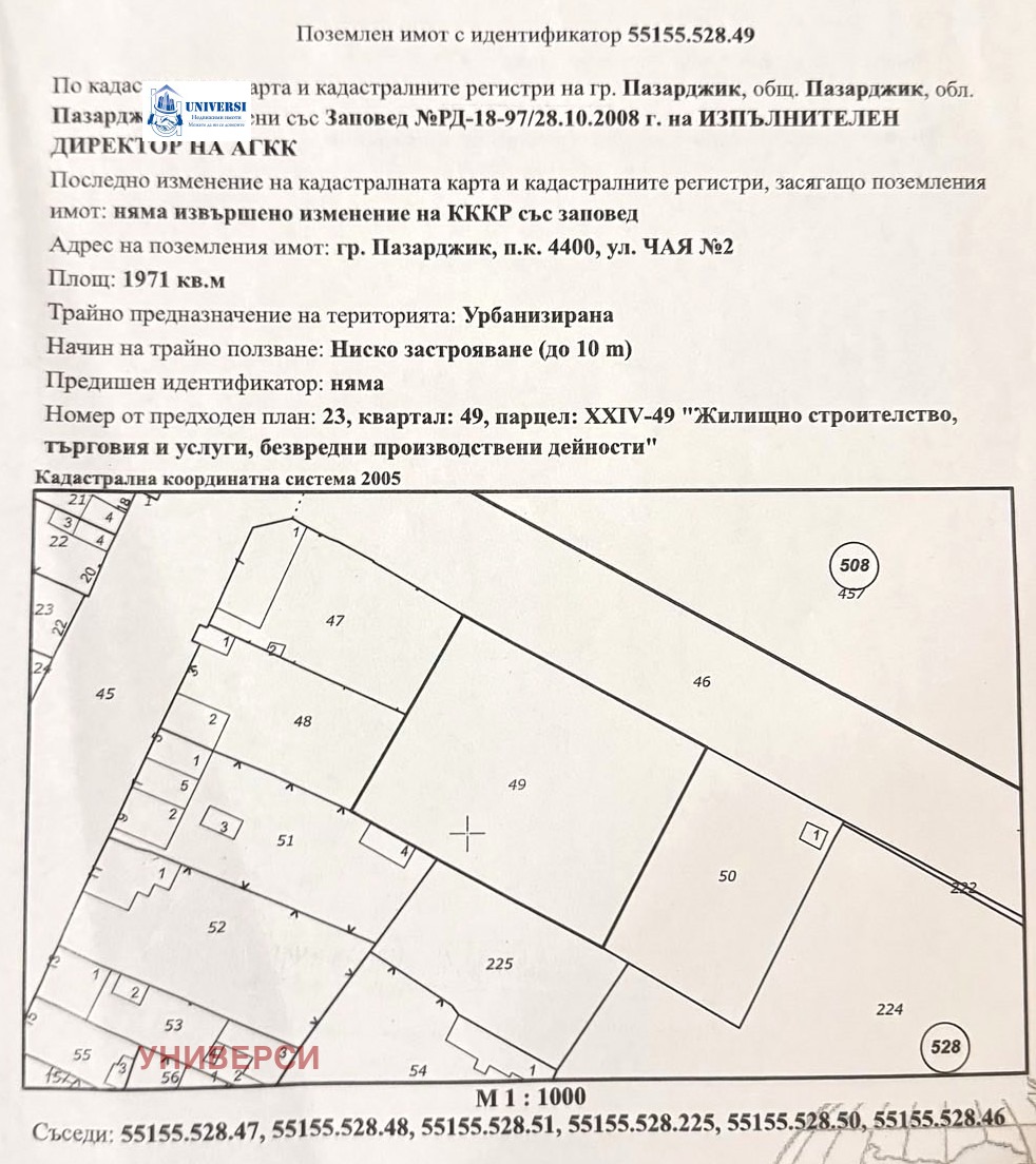Продава ПАРЦЕЛ, гр. Пазарджик, Промишлена зона, снимка 2 - Парцели - 54267854