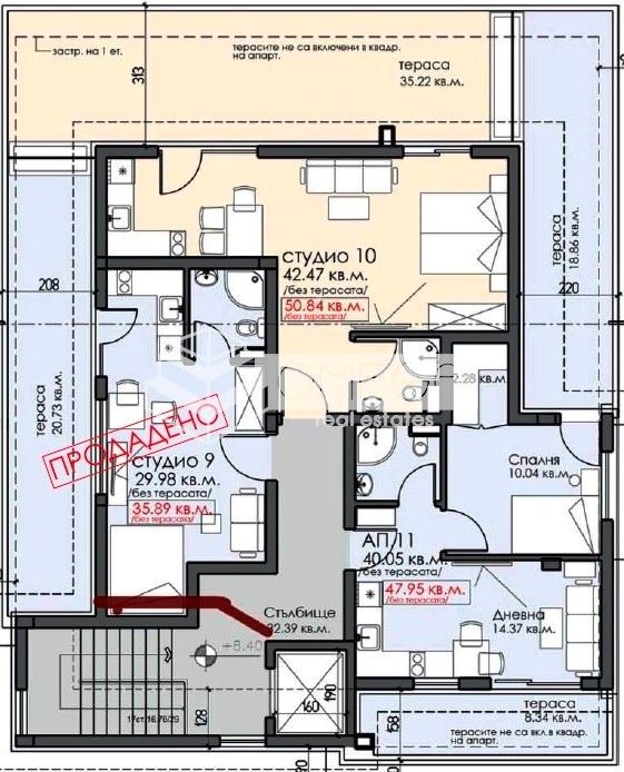 Продава 2-СТАЕН, гр. Созопол, област Бургас, снимка 6 - Aпартаменти - 47602722