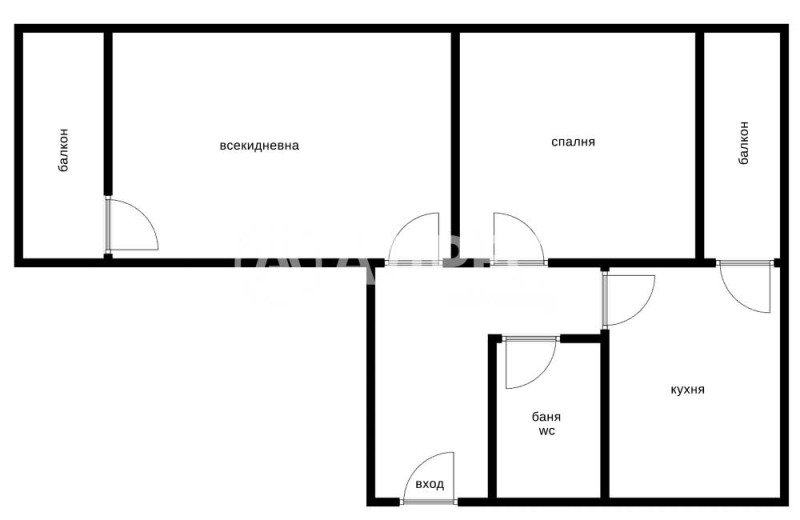 For Sale  1 bedroom Sofia , Druzhba 1 , 66 sq.m | 65546803 - image [4]