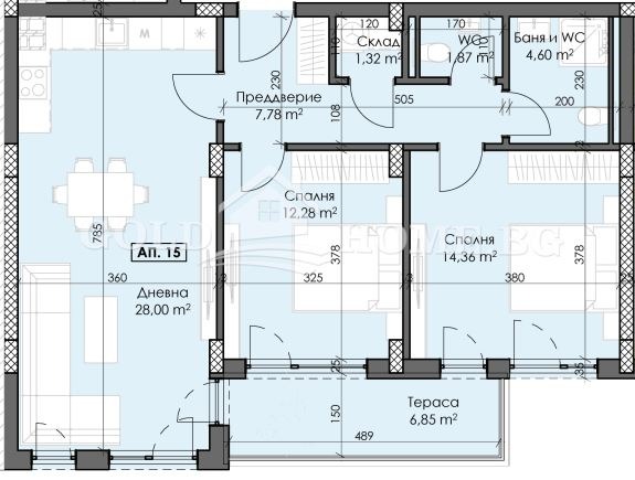Продава 3-СТАЕН, гр. Пловдив, Тракия, снимка 3 - Апартаменти - 52453090