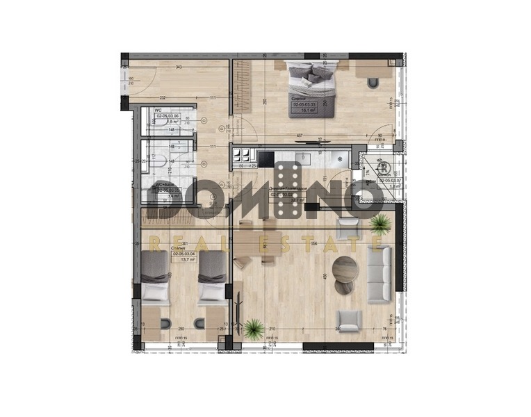 Продава 3-СТАЕН, гр. София, Овча купел, снимка 2 - Апартаменти - 53467208