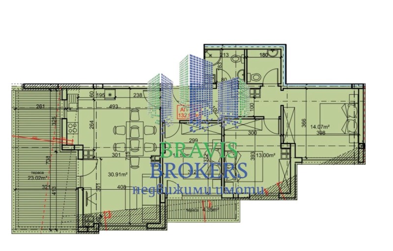 Na prodej  3 ložnice Varna , Levski 1 , 151 m2 | 28370768 - obraz [2]