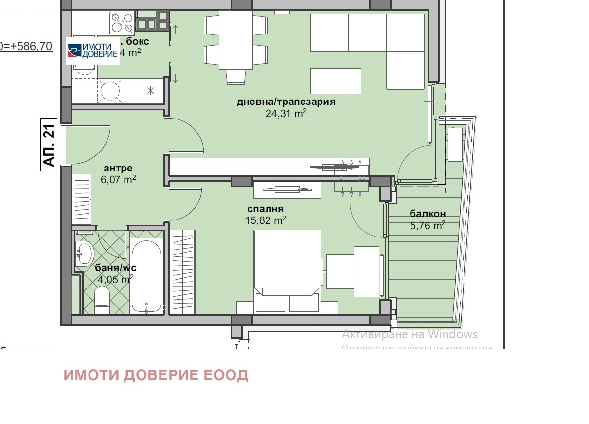 Продава 2-СТАЕН, гр. София, Люлин 6, снимка 2 - Апартаменти - 47064263