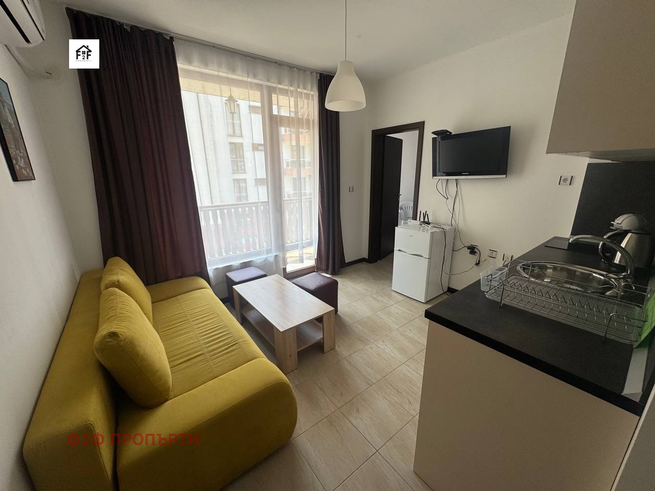 Продава 2-СТАЕН, гр. Свети Влас, област Бургас, снимка 3 - Апартаменти - 55136202