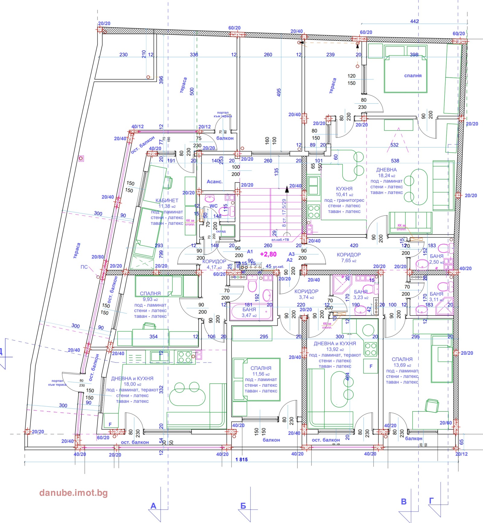 Продава 3-СТАЕН, гр. Русе, Център, снимка 2 - Апартаменти - 53770830