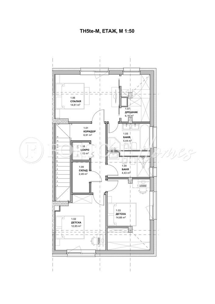 Продава КЪЩА, гр. София, м-т Камбаните, снимка 12 - Къщи - 52799100